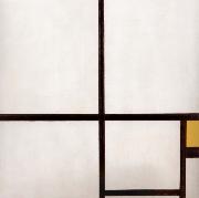 Piet Mondrian Conformation with yellow china oil painting artist